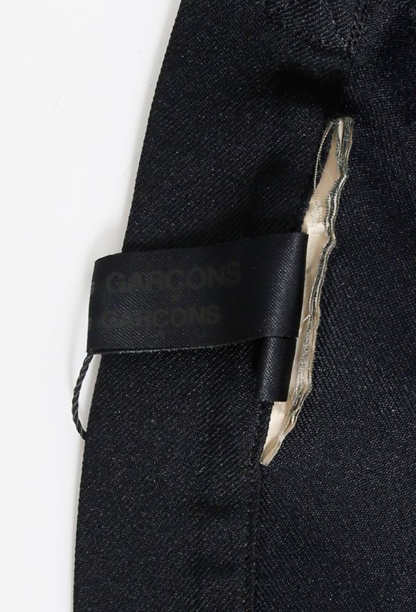 Comme des Garçons Asymmetrical Tulip Twill Apron - 4
