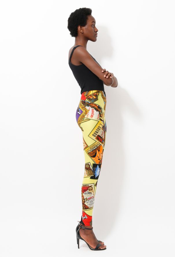 Gianni Versace ‘Teatro’ Theatre-Motif Leggings – Spring 1991 - 4