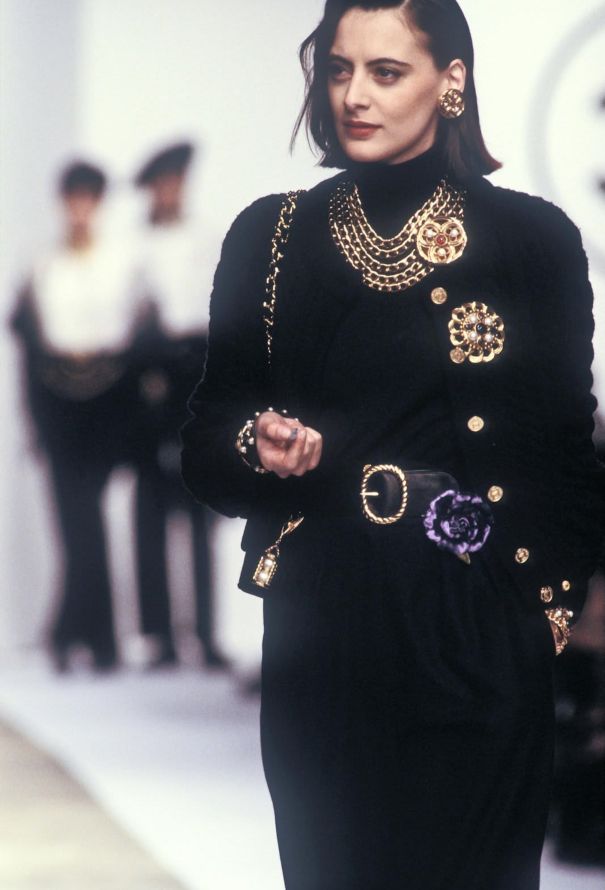 Chanel Medallion Chain & Leather Belt, F/W 1988 - 2