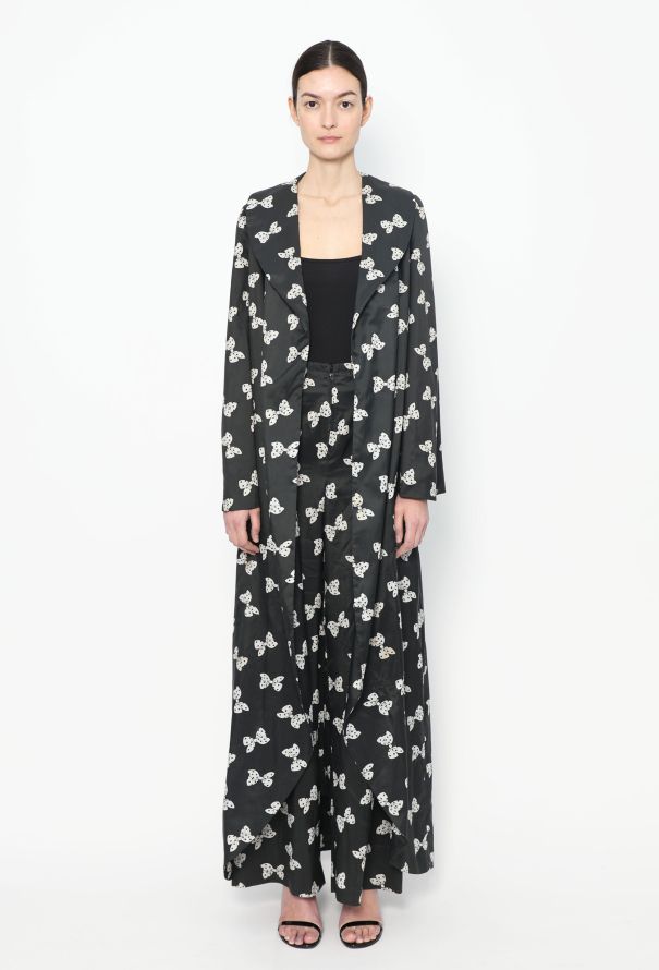 Halston COLLECTOR 1969 Bow Print Ensemble - 4