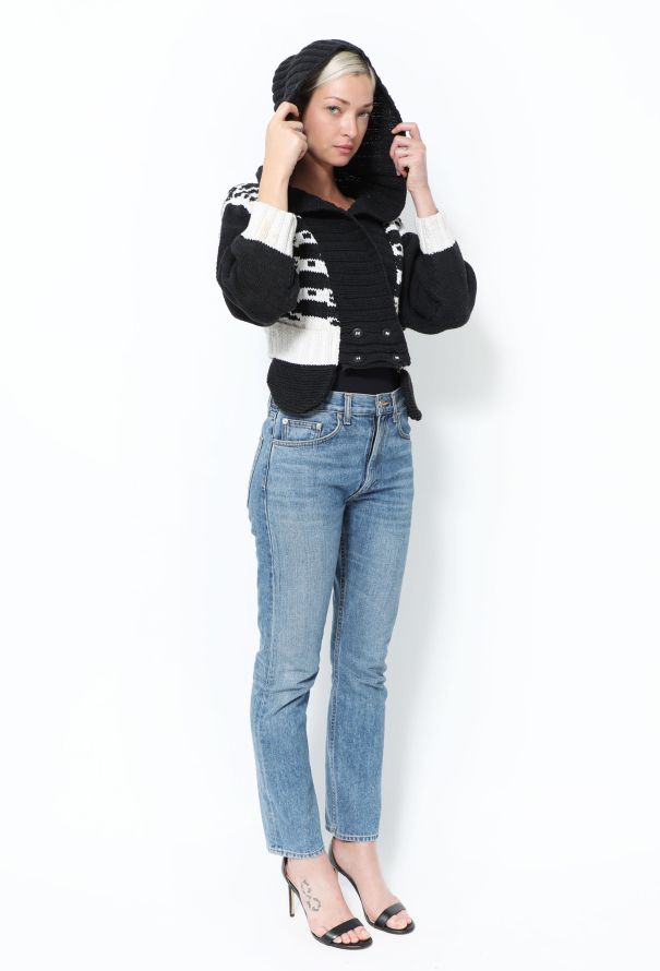 Bodymap 1984 Hooded Cardigan - 4