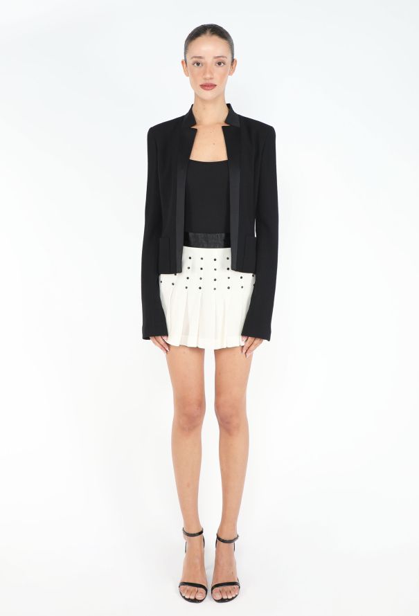Chanel F/W 2003 Smoking Blazer & Skirt Ensemble - 3