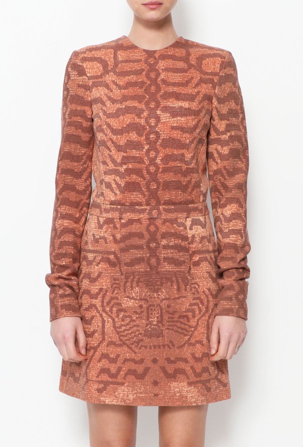 Miu Miu F/W 2009 Tiger Print short Dress - 3