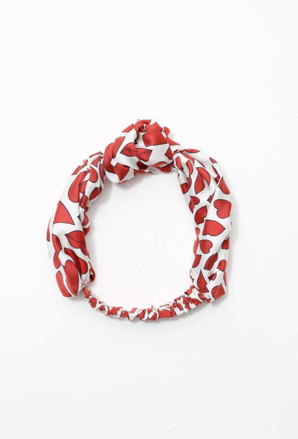 ReSee Atelier Handmade Iconic Tom Ford Lip Print Scarf Turban - 2