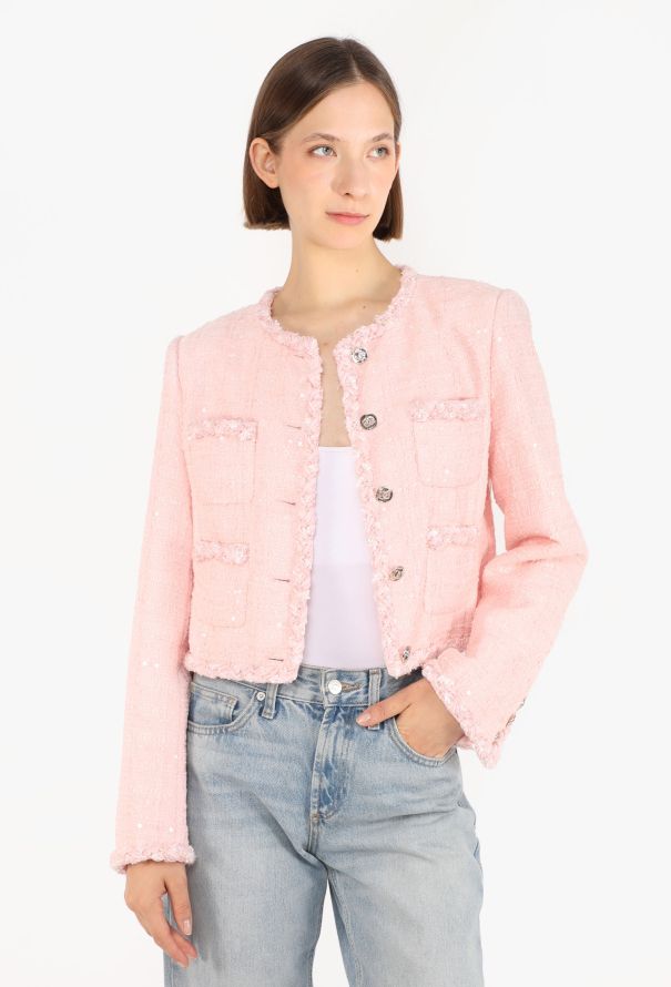 Chanel Sequin Tweed 'CC' Jacket, 2025 - 1
