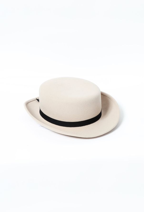 Chanel Iconic S/S 2020 Felt Ribbon Hat - 4
