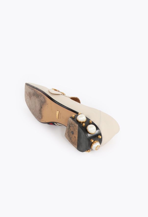 Gucci Peyton Marmont Pearl Loafers - 5