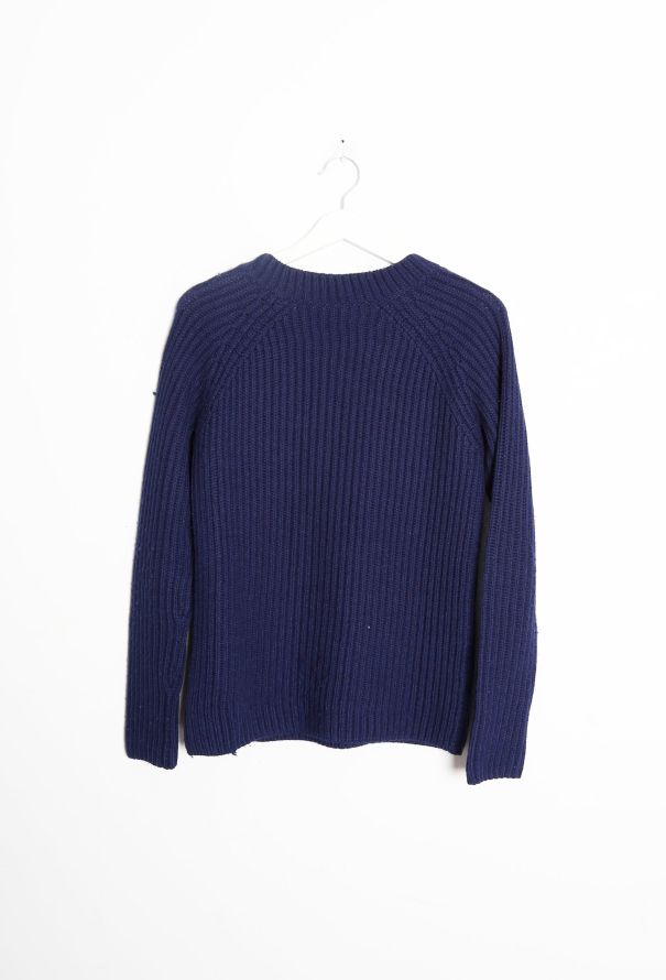 Balenciaga Ribbed Alpaca Sweater - 6