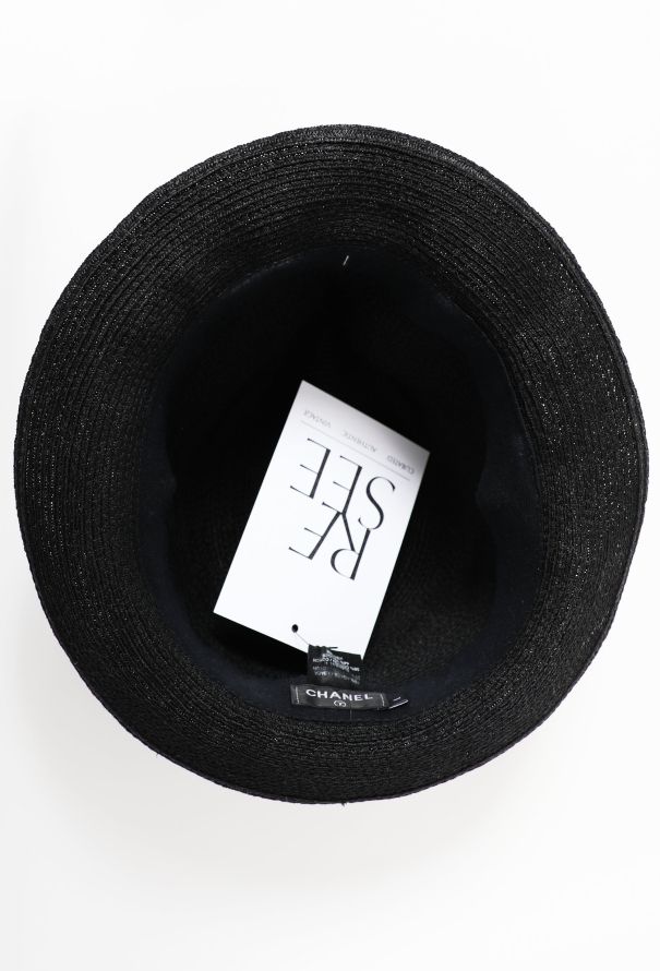 Chanel 2017 Raffia 'CC' Hat - 7