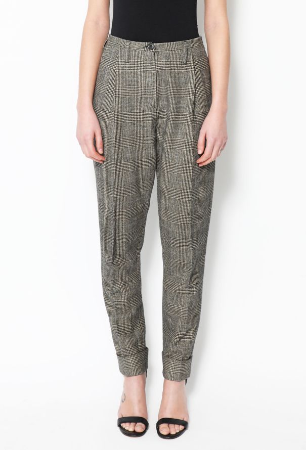 Dries Van Noten F/W 2010 Houndstooth Wool Trousers - 3