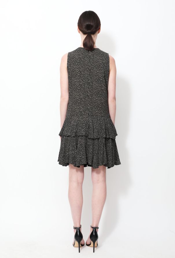 Saint Laurent 2014 Heart Motif Ruffled Dress - 3