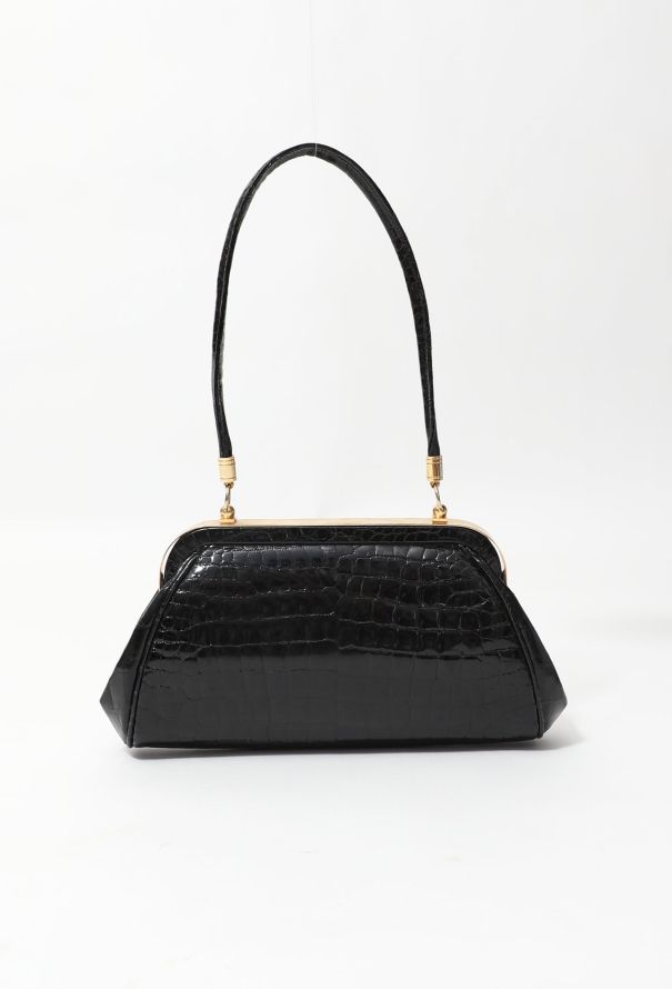 90's Roberta Di Camerino Crocodile Bag - 3