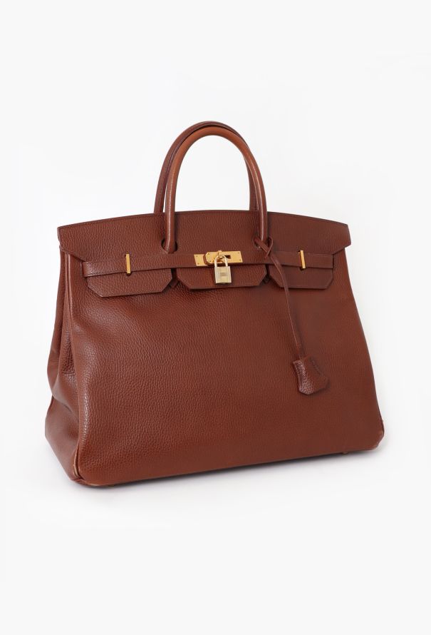 Hermès Brown Vaches Ardennes Birkin 40 - 3