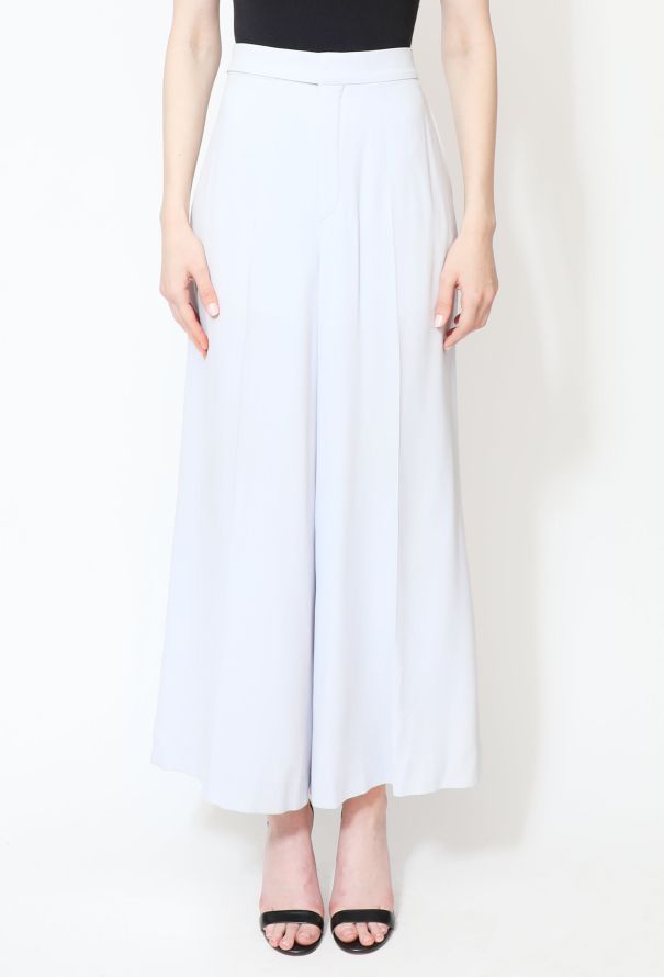 Chloé 2018 Wide-Leg Crêpe Trousers - 2
