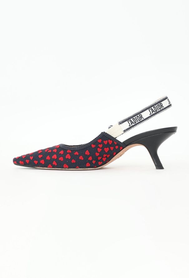 Dior 2021 J'Adior Heart Slingback Pumps - 4