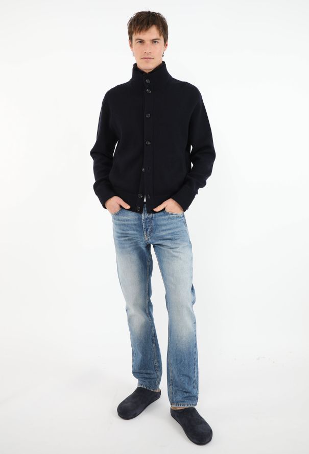 Loro Piana Cashmere Castarino Fur Cardigan - 4