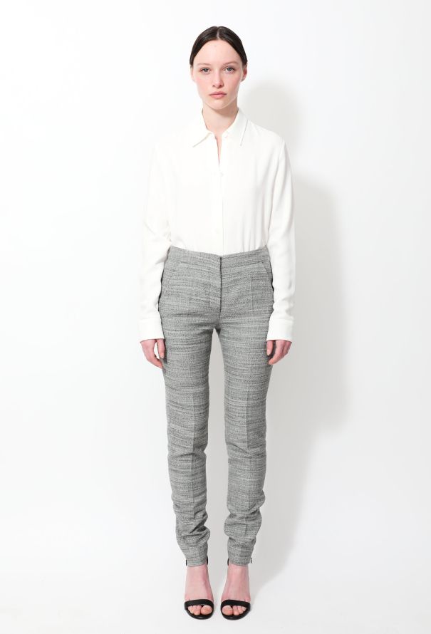 Balenciaga 2011 Woven Wool Trousers - 1