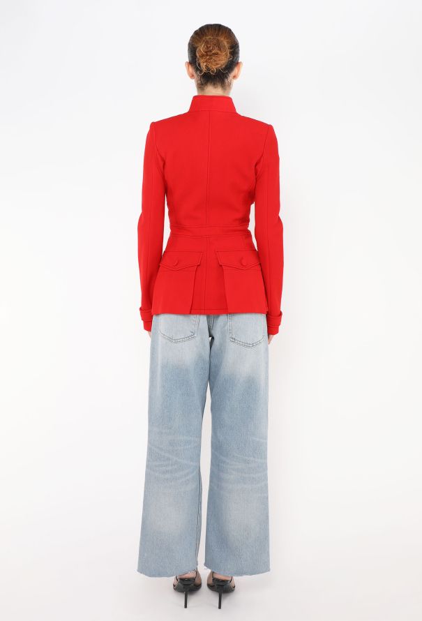 Balenciaga 2005 Pocketed Twill Jacket - 5