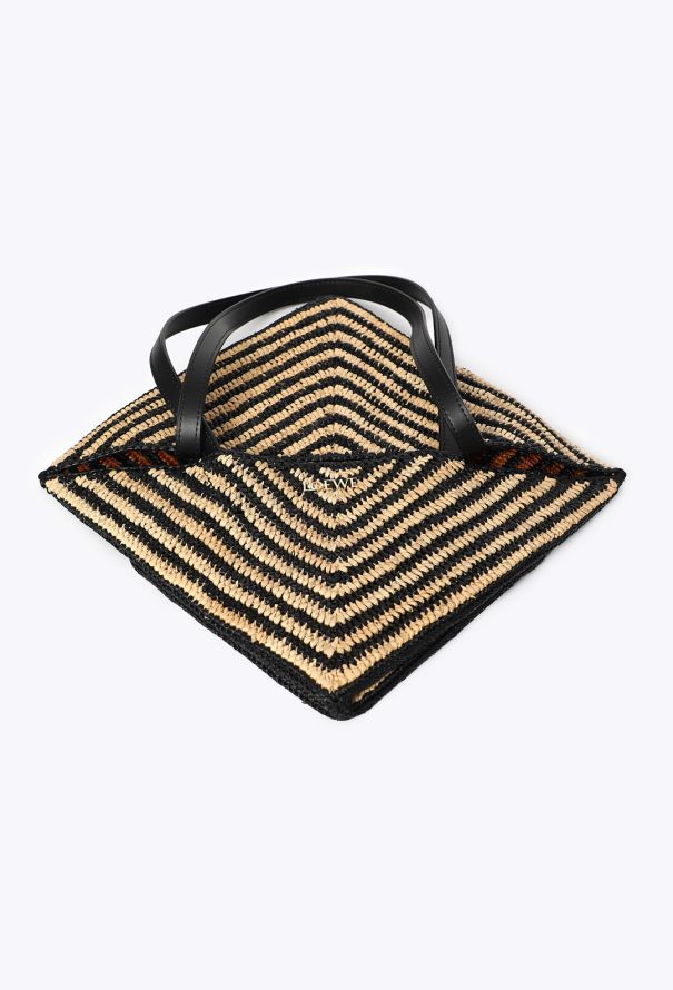 Loewe x Paula's Ibiza Puzzle Fold Raffia Tote, 2024 - 3