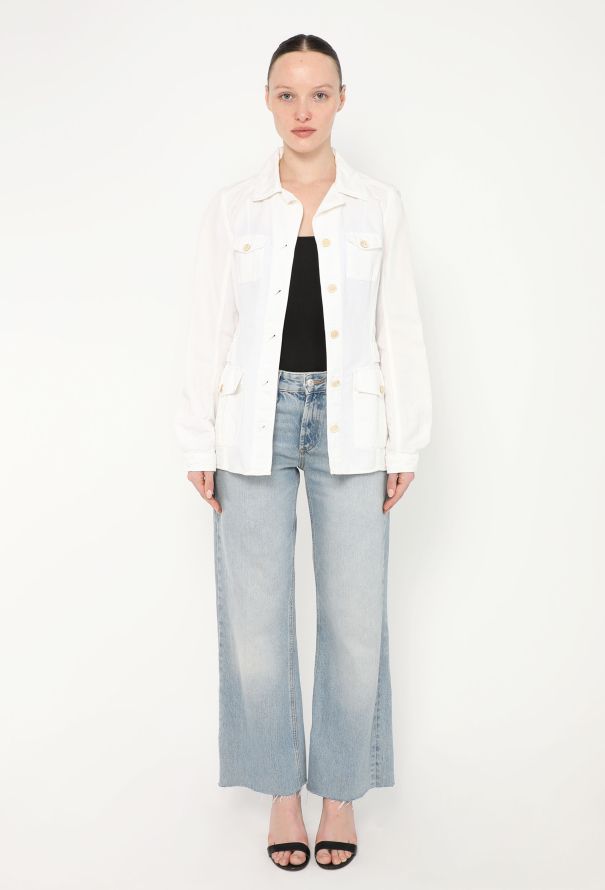 Prada Linea Rossa Denim Utility Overshirt - 3