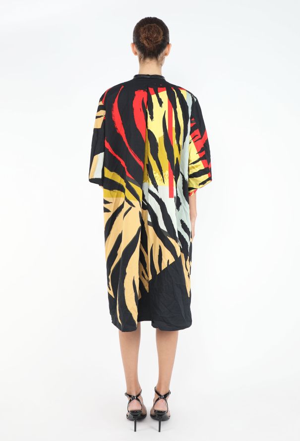 Balenciaga Pre-Fall 2012 Zebra Printed Tunic - 7