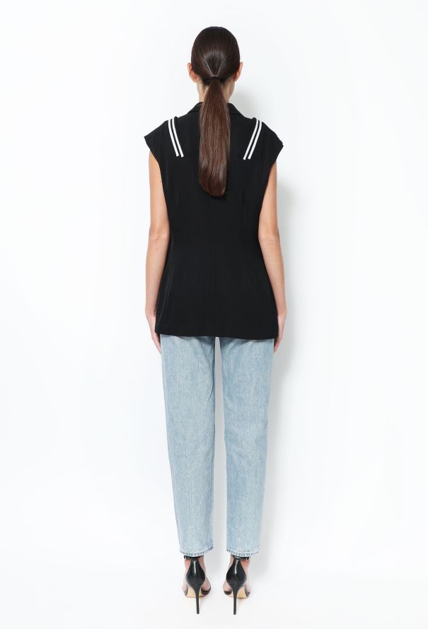 Comme des Garçons 1989 Layered Striped Vest - 4
