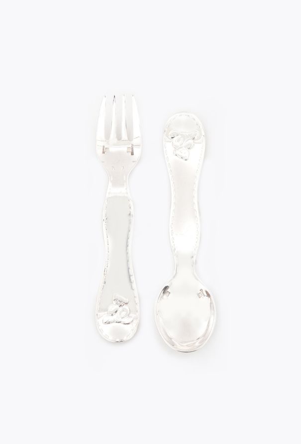 Vintage Objects & Decor Christofle Children Silverware Spoon and Fork - 1