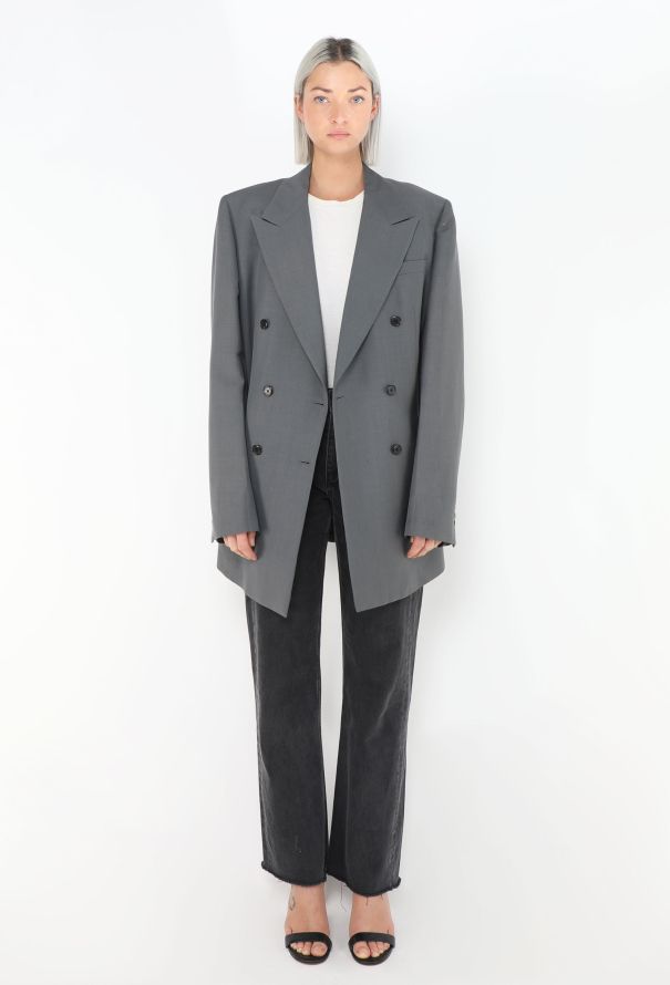 Prada 2018 Oversized Belted Blazer - 4