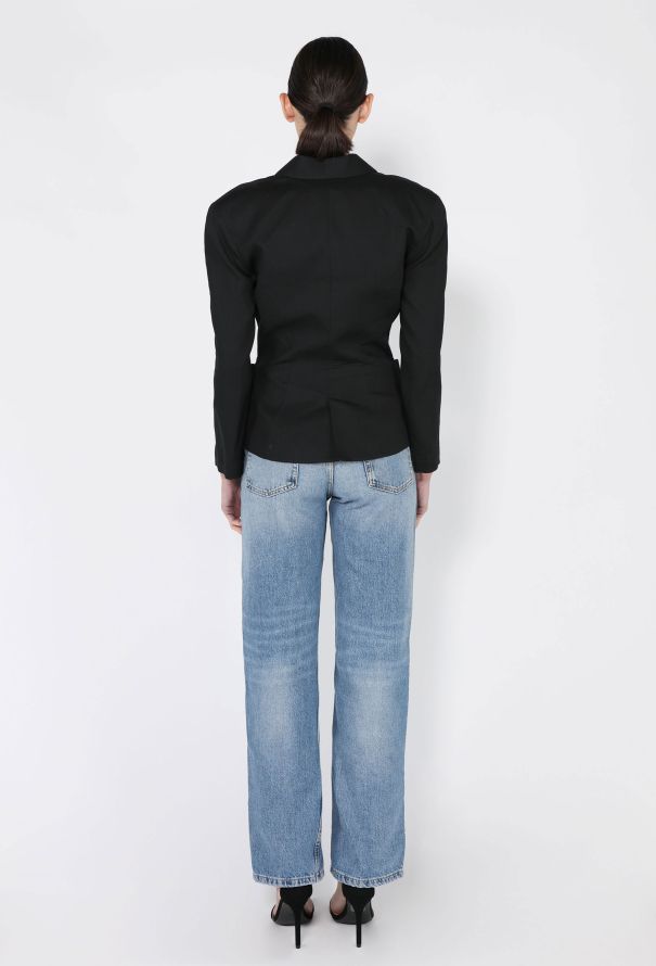 Thierry Mugler Tailored Cropped Blazer, 1990s - 5