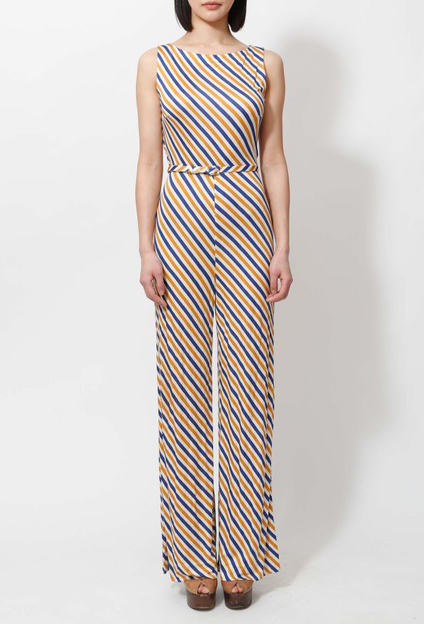 Prada 2012 Striped Jumpsuit - 3