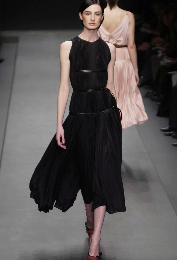 Prada Pleated Harness Dress, F/W 2002 - 2