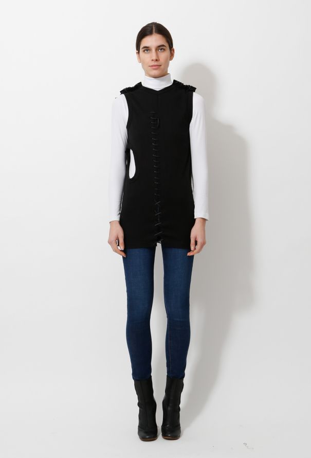 Comme des Garçons 2004 Cut-Out Lace-Up Top - 1