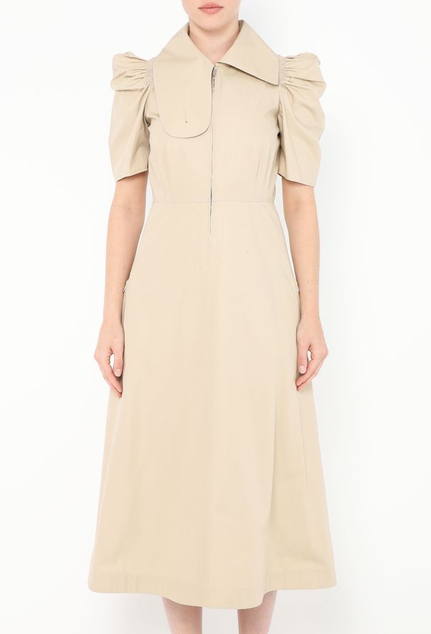 Céline 2017 Cotton Trench Dress - 4