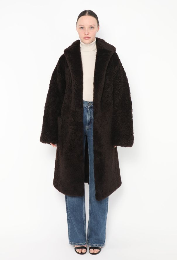 Bottega Veneta Pre-Fall 2021 Hooded Teddy Coat - 5