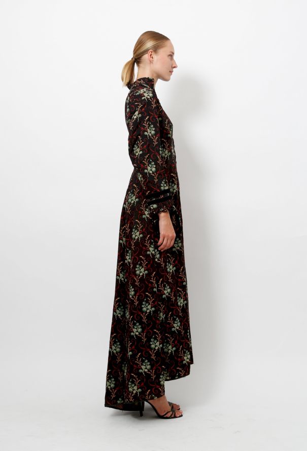 Floral Victorian Gown - 2