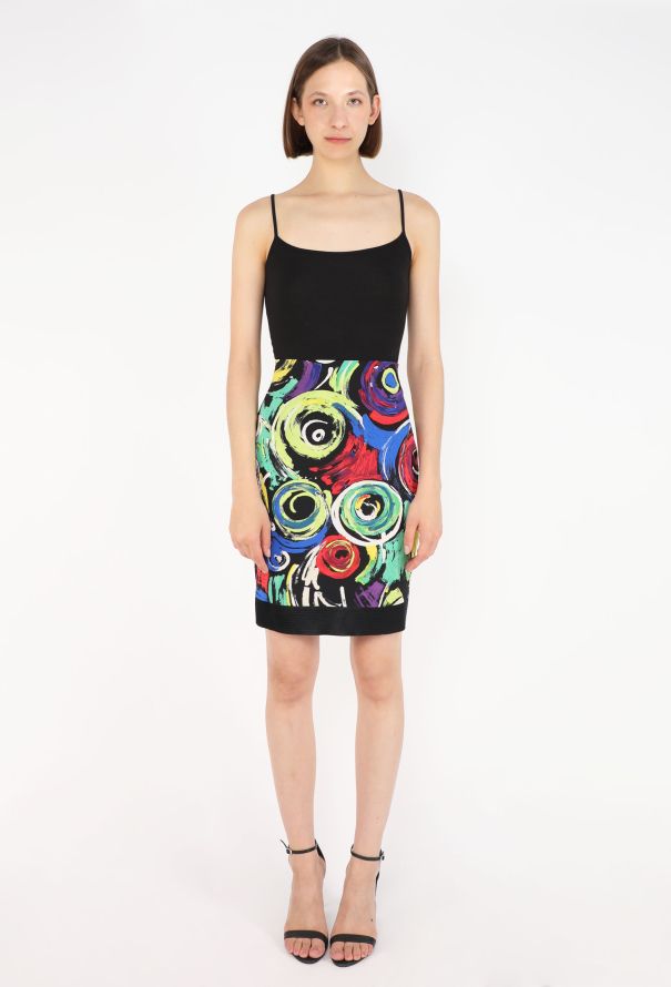 Gianni Versace Graphic Bodysuit Ensemble, S/S 1991 - 2