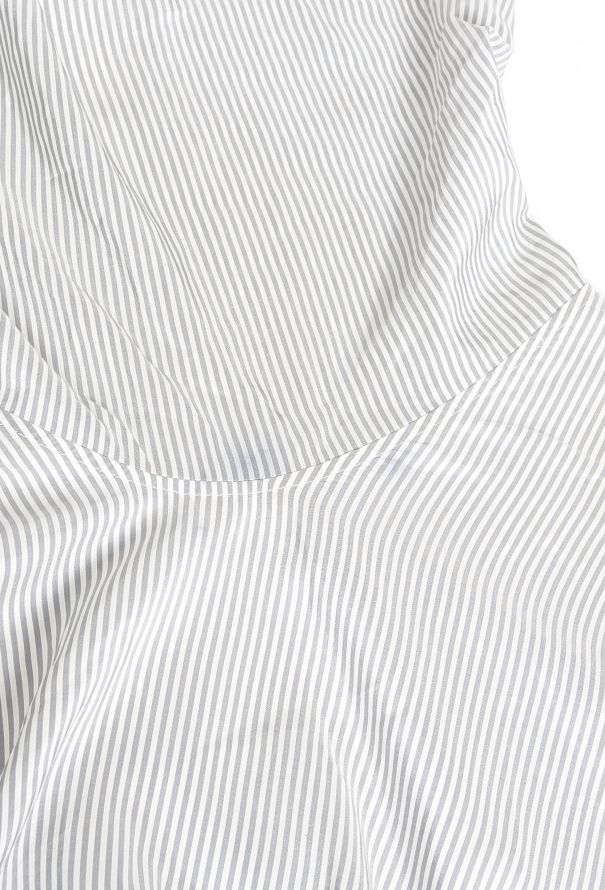 Loewe Striped Silk Blouse - Draped detailing - 5