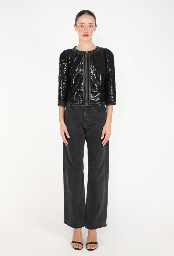 Chanel Sequin Cropped Jacket, Resort 2013 - 3