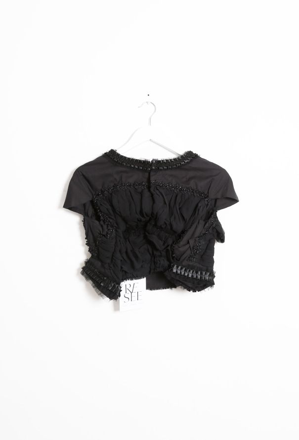 Comme des Garçons 2012 Ruffled Embellished Top - 10