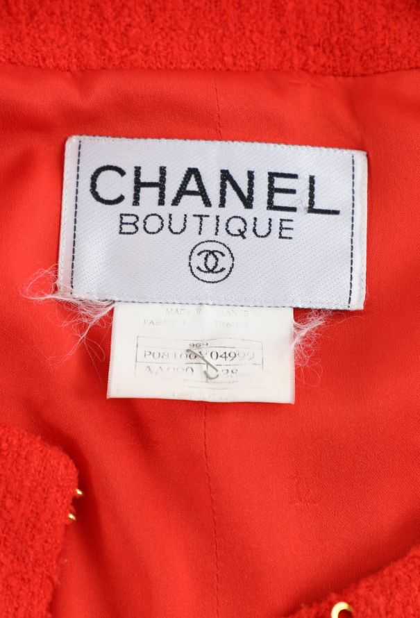 Chanel Tweed Cropped Jacket, F/W 1996 - 7