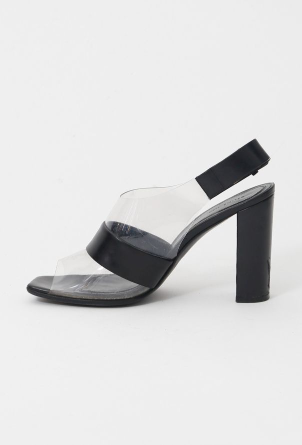 Céline Resort 2013 Transparent Slingback Sandals - 3