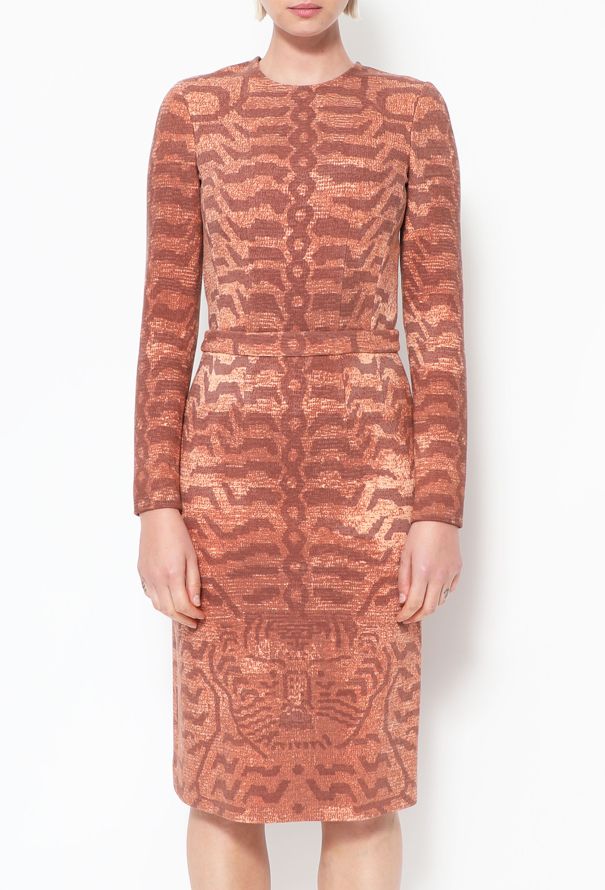 Miu Miu F/W 2009 Tiger Print Dress - 3
