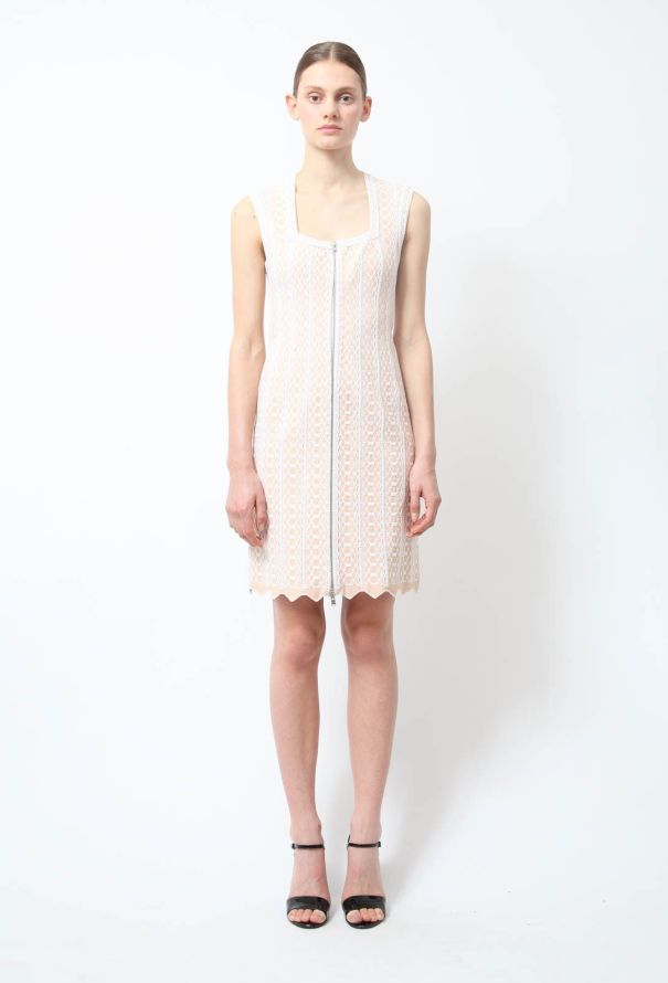 Alaïa Perforated Stretch Dress - 2