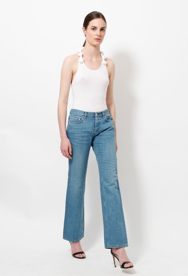 Helmut Lang Spring 2005 Knot Halter Top - 1