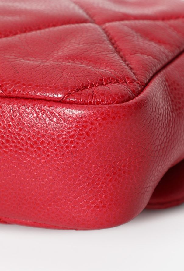 Chanel Classic Quilted Glazed Caviar Flap Bag - 10