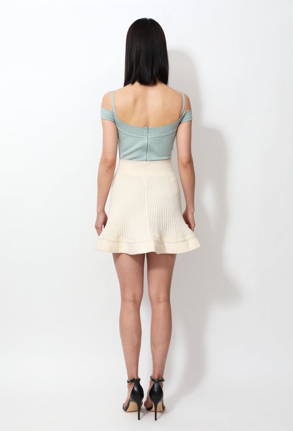 Alaïa Flared Knit Skirt - 5
