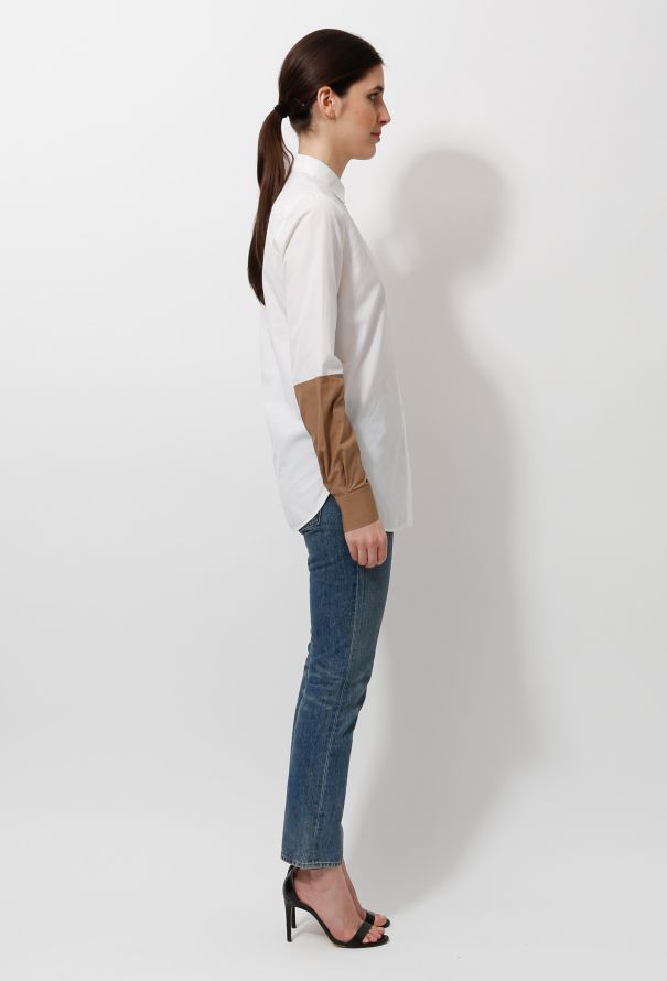 Céline Pre-fall 2011 Bicolor Shirt - 4