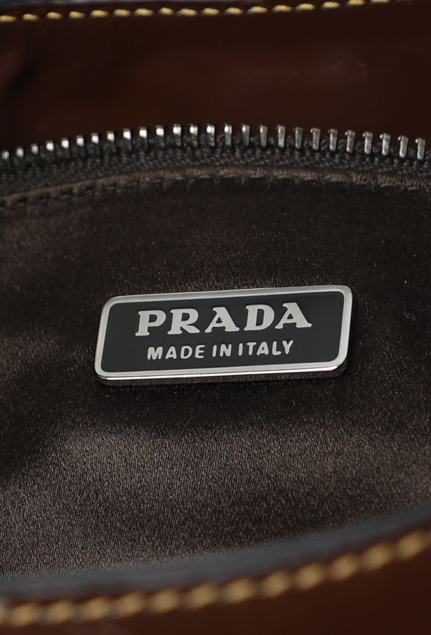 Prada Vintage Patent Shoulder Bag - 14