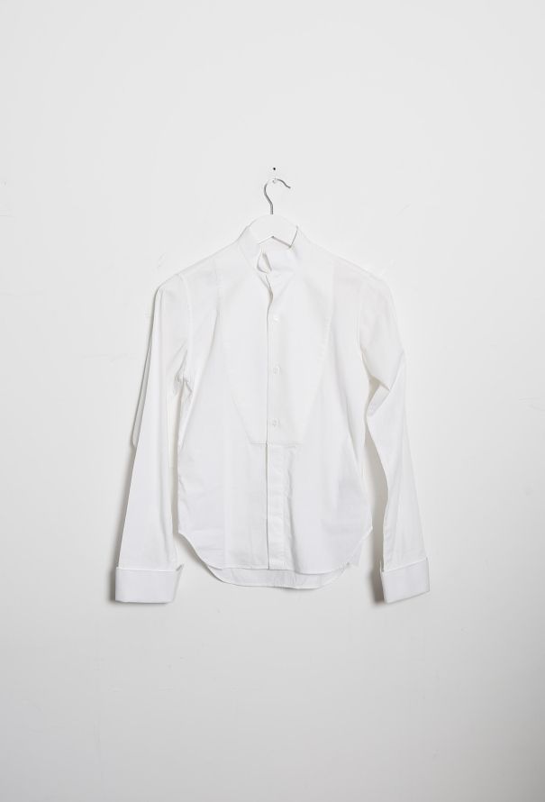 Dior 2008 Textured Bib Shirt - 8