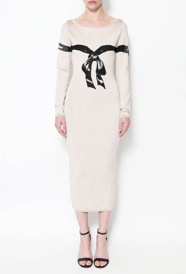 Alaïa ICONIC F/W 1992 Ribbon Knit Dress - 3
